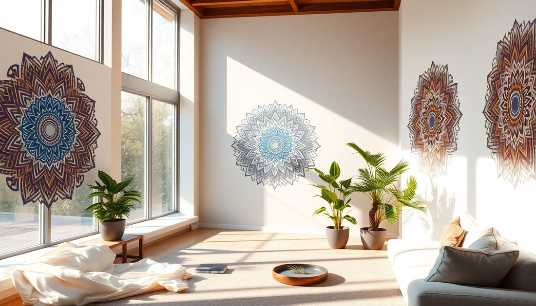 Elevate Your Space: Infusing Spiritual Serenity with Mandala Designs
