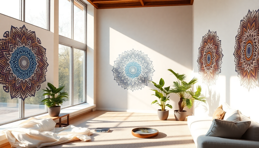 Elevate Your Space: Infusing Spiritual Serenity with Mandala Designs